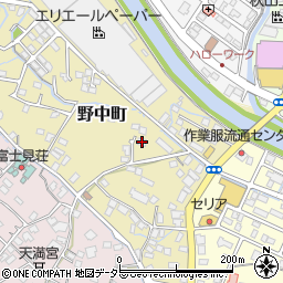 静岡県富士宮市野中町690周辺の地図