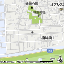 愛知県名古屋市北区楠味鋺1丁目611周辺の地図