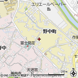 静岡県富士宮市野中町615周辺の地図