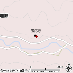 京都府南丹市日吉町畑郷百合周辺の地図