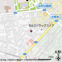 愛知県名古屋市西区市場木町315周辺の地図