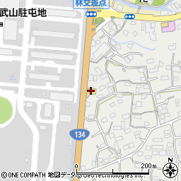 日産プリンス神奈川販売武山店周辺の地図