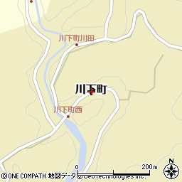 愛知県豊田市川下町周辺の地図