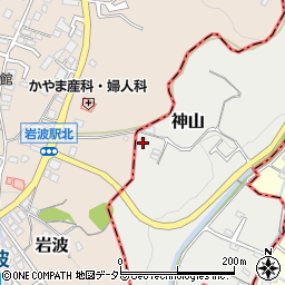 静岡県御殿場市神山32-3周辺の地図