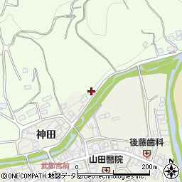 愛知県豊田市桑原町上鎌井周辺の地図