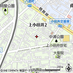 愛知県名古屋市西区上小田井2丁目88周辺の地図