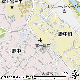 静岡県富士宮市野中町568周辺の地図