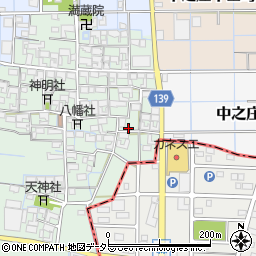 愛知県稲沢市中之庄町辻畑164周辺の地図
