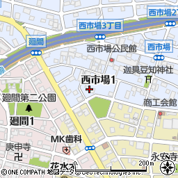 エレヴァート清須周辺の地図