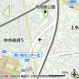 メゾンドボヌー小田井周辺の地図