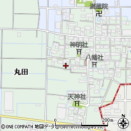 愛知県稲沢市中之庄町辻畑43周辺の地図