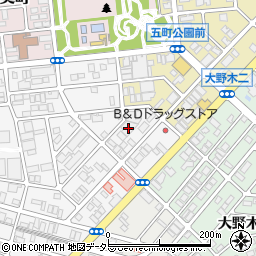 愛知県名古屋市西区市場木町314周辺の地図