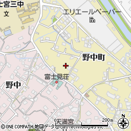 静岡県富士宮市野中町585周辺の地図