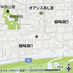 愛知県名古屋市北区楠味鋺1丁目1325周辺の地図