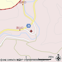 京都府船井郡京丹波町猪鼻曽都田11周辺の地図