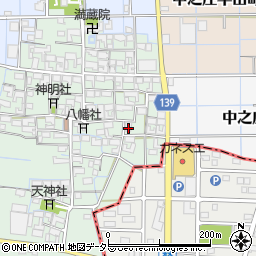 愛知県稲沢市中之庄町辻畑162周辺の地図