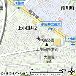 愛知県名古屋市西区上小田井2丁目75周辺の地図