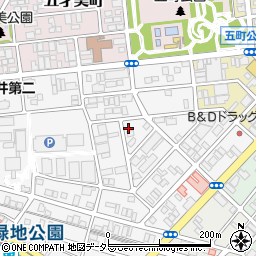 愛知県名古屋市西区市場木町369周辺の地図
