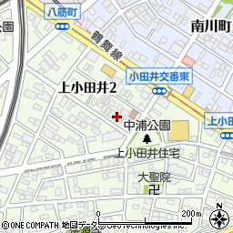 愛知県名古屋市西区上小田井2丁目74周辺の地図