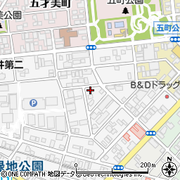 愛知県名古屋市西区市場木町370周辺の地図