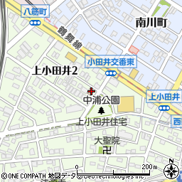 愛知県名古屋市西区上小田井2丁目78周辺の地図