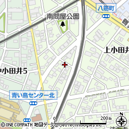 愛知県名古屋市西区上小田井2丁目179周辺の地図