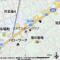 大阪屋周辺の地図