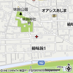 愛知県名古屋市北区楠味鋺1丁目1307周辺の地図