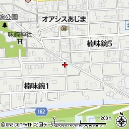 愛知県名古屋市北区楠味鋺1丁目1320周辺の地図