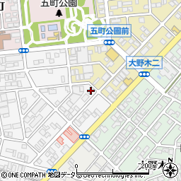 愛知県名古屋市西区市場木町305周辺の地図