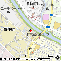 静岡県富士宮市野中町17周辺の地図