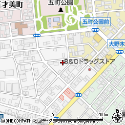 愛知県名古屋市西区市場木町359周辺の地図