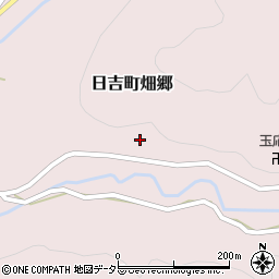 京都府南丹市日吉町畑郷宮ノ段周辺の地図