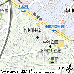 愛知県名古屋市西区上小田井2丁目69周辺の地図
