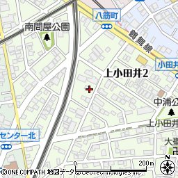 愛知県名古屋市西区上小田井2丁目110周辺の地図