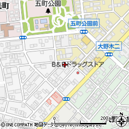 愛知県名古屋市西区市場木町307周辺の地図