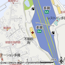 名神多賀サービスエリア上り線エリア・コンシェルジュ周辺の地図