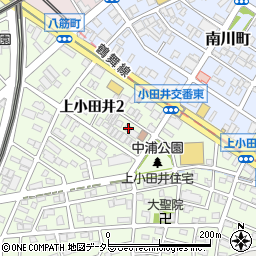 愛知県名古屋市西区上小田井2丁目73周辺の地図