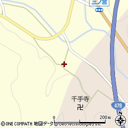 京都府船井郡京丹波町三ノ宮今宮周辺の地図