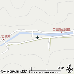 兵庫県朝来市田路140-1周辺の地図