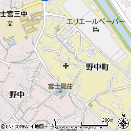 静岡県富士宮市野中町555周辺の地図