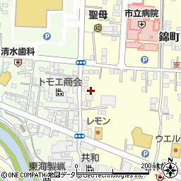 静岡県富士宮市田中町12周辺の地図