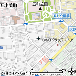 愛知県名古屋市西区市場木町509周辺の地図