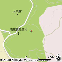 旭高原元気村周辺の地図
