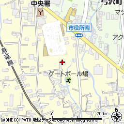 静岡県富士宮市源道寺町81周辺の地図