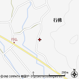 京都府船井郡京丹波町質美名畑周辺の地図