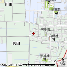 愛知県稲沢市中之庄町辻畑49周辺の地図