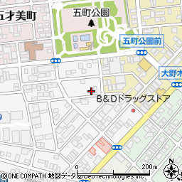 愛知県名古屋市西区市場木町511周辺の地図