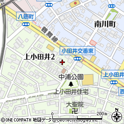 愛知県名古屋市西区上小田井2丁目8周辺の地図