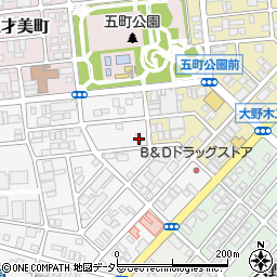 愛知県名古屋市西区市場木町513周辺の地図